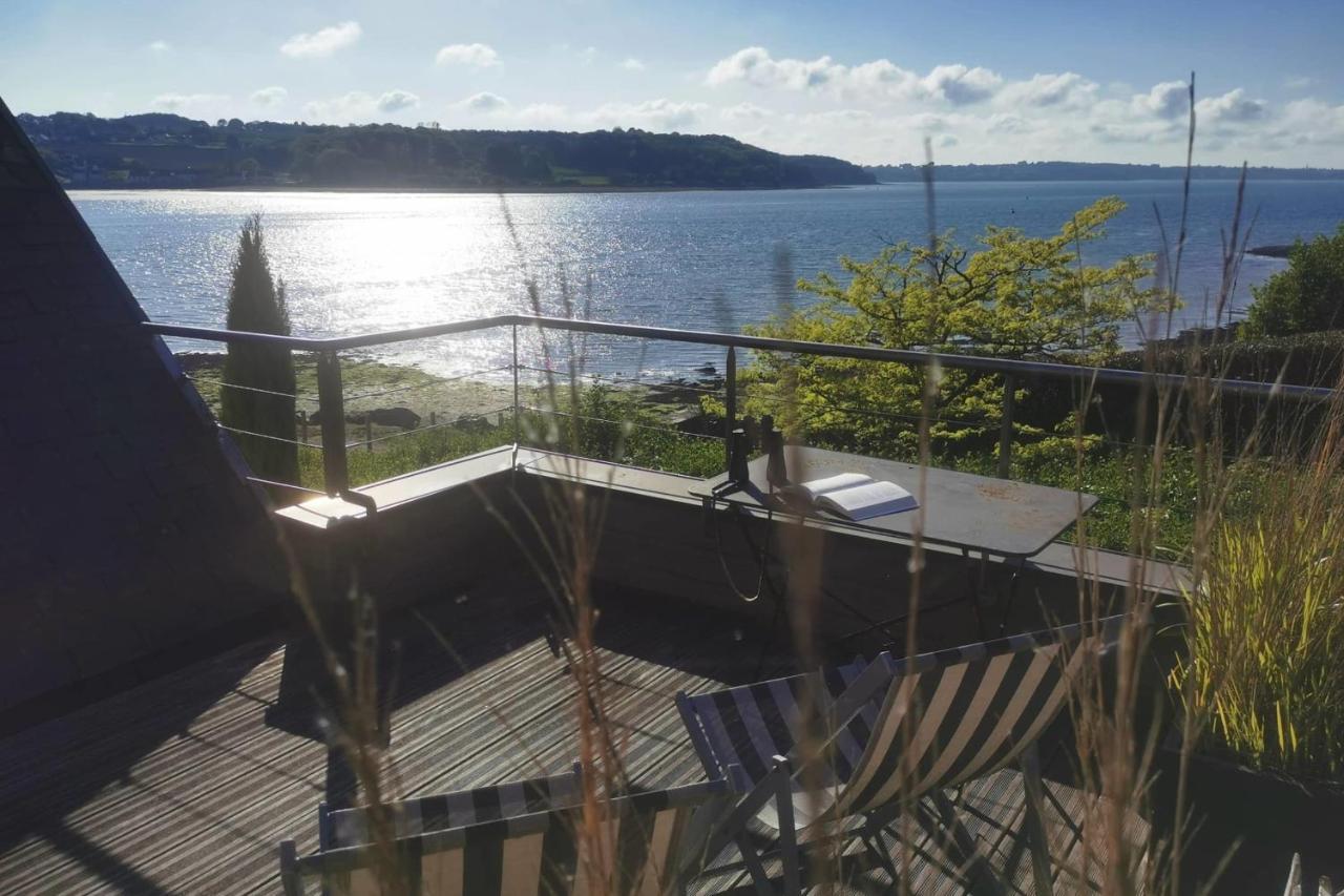 Maison De Pecheur - Coucher De Soleil En Terrasse Villa Plouézocʼh Kültér fotó